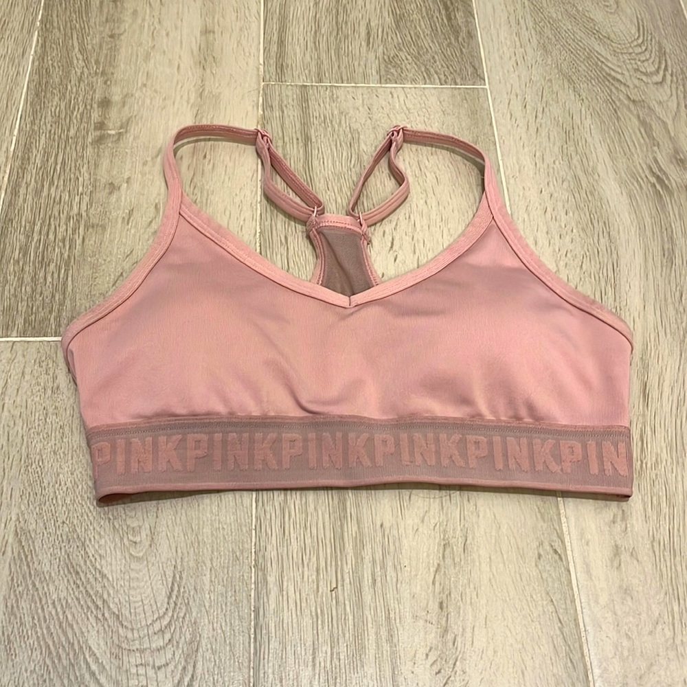 Victoria Secret Pink Ultimate Sports Bra in Pink Size XS